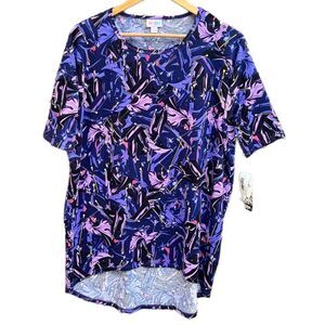 NWT M Disney Maleficent Tunic Top, LuLaRoe Irma - high low cut
